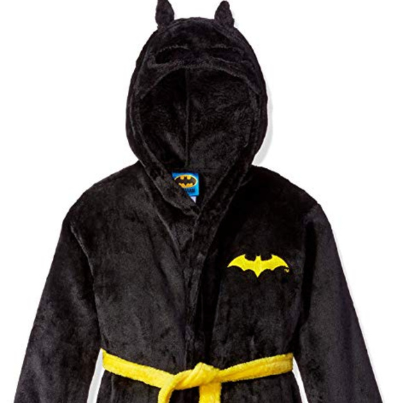 DC Comics Toddler Boy Batman Hooded Robe